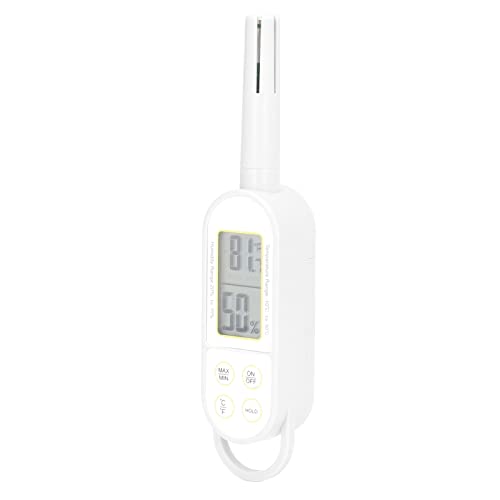 Gonetre Digitales Thermometer Hygrometer Temperaturfeuchtigkeitsmesser Hohe Genauigkeit Weitbreite Reichweite Handheld Indoor Outdoor Home Laboratory Treibhauslager Abs Material von Gonetre