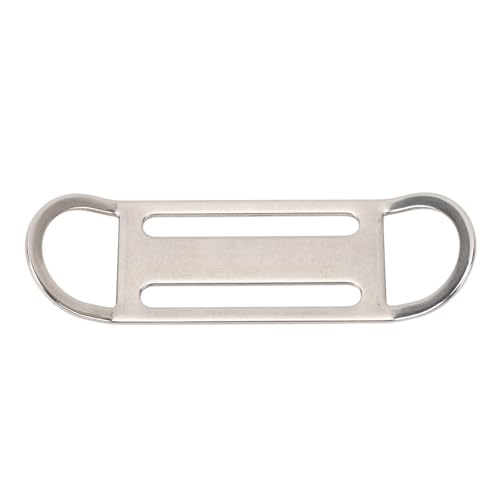 Gonetre Diving Side Mount Bilaterale D-Ring-Schnalle 316 Edelstahl Tauch-Gurtband Keeper Sidemount BCD Befestigungsschnalle für Taucher-BCD Zubehör Gonetre Diving Side Mount Bilaterale D-Ring-Schnalle 316 Edelstahl Tauch-Gurtband Keeper Sidemount BCD Befestigungsschnalle für Taucher-BCD Zubehör von Gonetre
