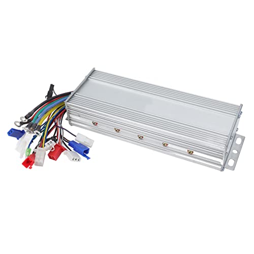 Gonetre Elektroroller, bürstenloser Controller, 60 V, 1500 W, Hochleistungs-Aluminiumlegierung, 18 Röhren, E-Bike-Motordrehzahlregler für Elektrofahrräder und Roller Gonetre Elektroroller, bürstenloser Controller, 60 V, 1500 W, Hochleistungs-Aluminiumlegierung, 18 Röhren, E-Bike-Motordrehzahlregler für Elektrofahrräder und Roller von Gonetre