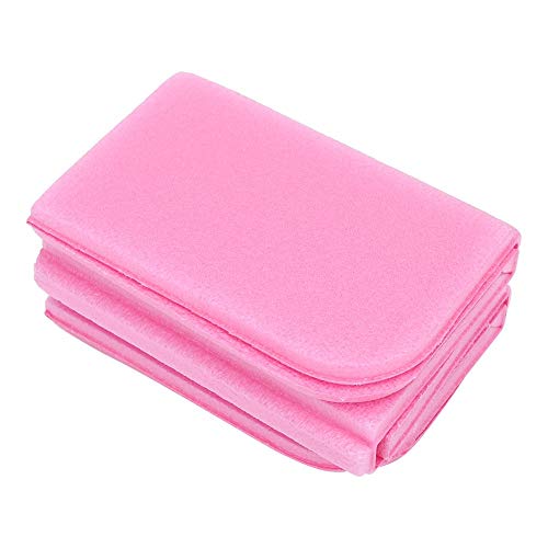 Gonetre Faltbares Sitzkissen, Tragbare, wasserdichte Picknickmatte, Leichtes, Langlebiges Outdoor-Camping-Picknick-Zubehör, XPE-Material, Mehrfarbige Optionen, Kompakte Größe (Rosa) von Gonetre
