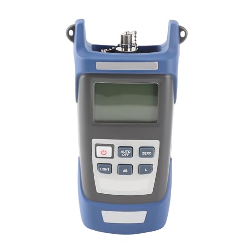 Gonetre Faseroptischer Strommesser Professionell Hohe Genauigkeit SC FC ST Connector Cable Tester Tool für Telekommunikationsingenieure Netzwerktechniker 8001700 (OPTISCHER MEHR METER) von Gonetre