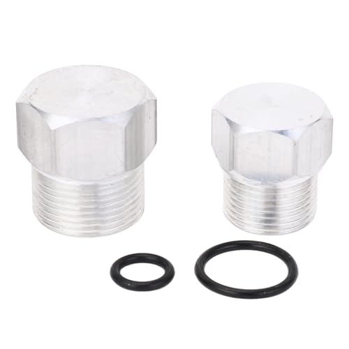 Gonetre Heck -Wechselstromblock -Off -Kit Langlebige Klimaanlage Elimination Kit für Odyssey 1997 2010 Pilot 2007 2015 MDX 2001 2006 MPV 2000 2006 Gummi -Aluminiumkonstruktion von Gonetre