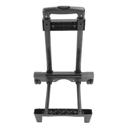 Gonetre Klapper Handlastwagen Hochleistungs -Eisenhandwagen mit 2 Rädern Robuster Tablett für Elektriker HVAC -Profis 31x28x90cm von Gonetre