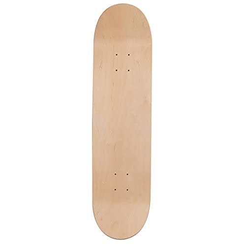 Gonetre Maple Wood Leere Doppelte Warped Deck Konkave Board -Accessoire für Skate -Roller aus Hochwertigem Ahornmaterial Öko -freundlicher Robuster Stabiler Haltbar für die Meisten von Gonetre