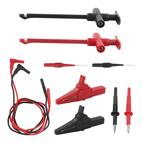 Gonetre Multimeter Test Leads Kit Professionelle Messing -Test -Tipps Crocodile Banana Plug -Sonde für Automobildiagnostik Elektronische Reparatur JT80011 Gonetre Multimeter Test Leads Kit Professionelle Messing -Test -Tipps Crocodile Banana Plug -Sonde für Automobildiagnostik Elektronische Reparatur JT80011 von Gonetre