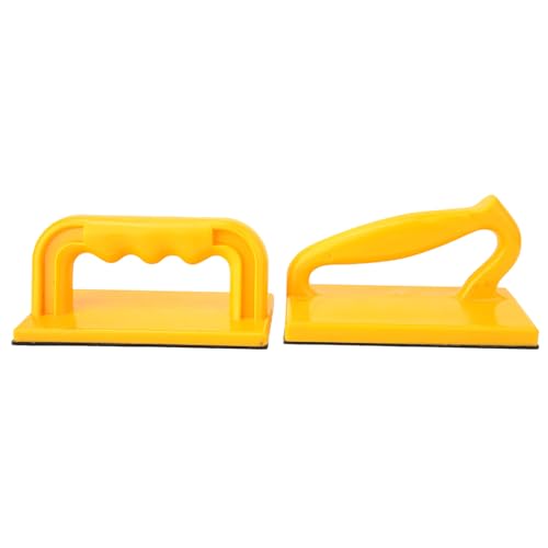 Gonetre Push Stick Holzsäge Sicherheitsblock Stabiler Ergonomisches Griff Design für Holzbearbeitungsrouter Tisch Shaper Bandsäge Tischsäge Jointer Yellow 2pcs von Gonetre