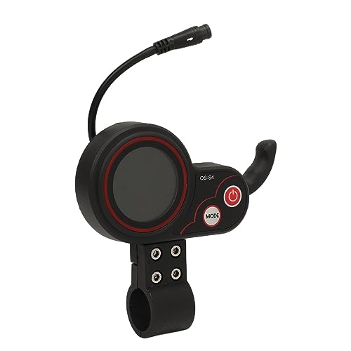 Gonetre QS S4 Elektrischer Scooter -Anzeigetafel Wasserdichtes ABS -Bedienfeld mit USB -Anschlusspunktmodus -Anzeige 6 -Pin -Stecker für Elektro -Roller -Ersatzteile von Gonetre