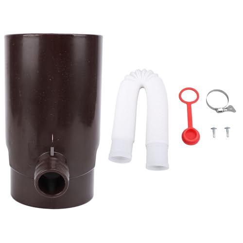 Gonetre Regenwasser -Diverter -System Effizienter Rundspulen -Diverter -Kunststoff 10 cm für Bewässerungssysteme Aquarien (#3) von Gonetre