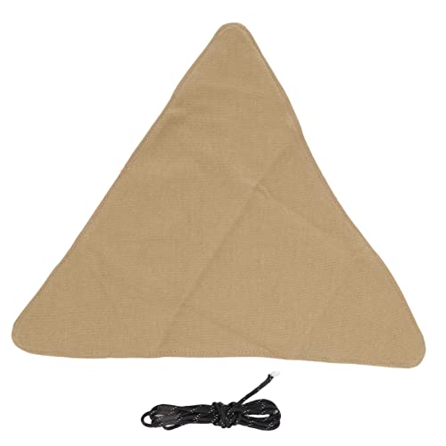 Gonetre Stativhocker Stoff Tragbares Faltbares Dreieck Stuhl Stoff Handwerk Anti -Scratch Canvas Campinghocker Tuch Zum Angeln Im Freien Camping Wandern (Khaki) von Gonetre