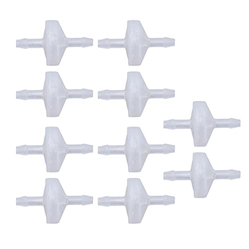 Rückschlagventil, Wasserstoppventil, Kunststoff-Rückschlagventil, Einweg-Rückschlagventil, PP-Kunststoffmembran, Einweg-Wasserstoppventil (3 mm lichtdurchlässig) von Gonetre
