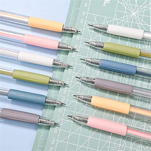 Cartoon Pattern Student Utility Knife Pen, 2023 New Craft Cutting Tool Paper Pen Cutter Knife Creative Retractable Precision Paper Cutting Carving Tools for DIY Drawing Scrapbooking. (12 PCS) von Goniome