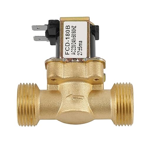 Gonnely Magnetventil, G3/4 2 Wege Wassereinlass N/C Normal Geschlossenes Elektrisches Magnetventil Ac 220/240 V Fcd-180b Für Haushaltsgeräte Industrieanlagen Medizinische Geräte Gonnely Magnetventil, G3/4 2 Wege Wassereinlass N/C Normal Geschlossenes Elektrisches Magnetventil Ac 220/240 V Fcd-180b Für Haushaltsgeräte Industrieanlagen Medizinische Geräte von Gonnely