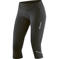 Gonso Fahrradhose "Essential Tight 3/4 W", Damen 3/4 Radhose mit Sitzpolster, atmungsaktive Radlerhose, Tight Fit von Gonso