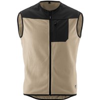 Gonso Fahrradjacke "ADVENTURE VEST FLEECE" Unisex Radweste, warme Fleece-Weste, integrierte Smartphone Tasche von Gonso