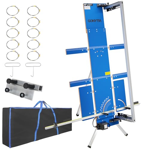 Gonytia MODELL7 Styroporschneider 200 Watt, 1.300mm freistehend Komplettes Set inklusive 10 Schneidedrähten, 1 Gerüsthalteblech und 2 Federgriff Heißdrahtschneider von Gonytia