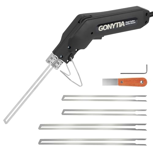 GONYTIA Styroporschneider Styrocutter mit 2x 150mm + 2x 200mm geraden Klingen Styroporschneider - Handschneider mit Klingen GONYTIA Styroporschneider Styrocutter mit 2x 150mm + 2x 200mm geraden Klingen Styroporschneider - Handschneider mit Klingen von Gonytia
