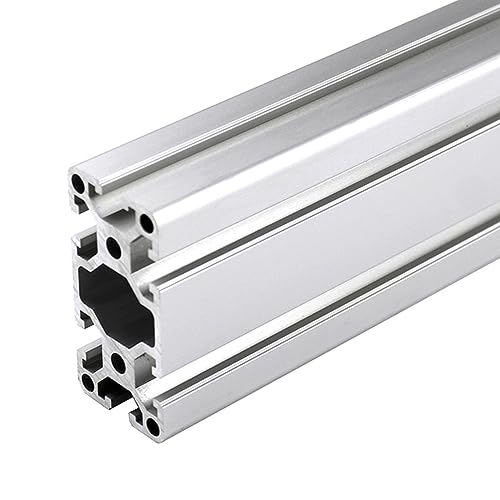 GooEquip 1 Stück 1000mm 4080 T Typ Europäische Norm Systemprofil Aluminium Profil 40x80 Aluminiumprofil Extrusions Linearschiene Alu Profil 40 x 80 Montage Systemprofil 1000mm von GooEquip