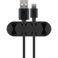 goobay Kabelclips schwarz von Goobay