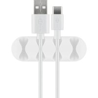 goobay Kabelclips weiß von Goobay