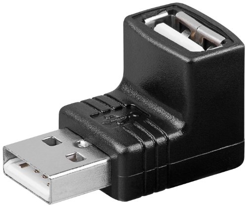 Adapter Wentronic USB 2.0 [1 x USB 2.0 Typ A männlich – 1 x USB 2.0 Typ A Buchse] schwarz 4 x USB Adapter von goobay