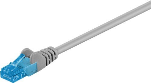 Cat 6a Patchkabel, U/UTP, Grau; Cat 6a Patchkabel, U/UTP, Grau, 50 m - LSZH halogenfrei, Kupfer von goobay