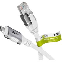 Ethernet-Kabel CAT6 usb-c 3.1 auf RJ45 2m - Goobay Ethernet-Kabel CAT6 usb-c 3.1 auf RJ45 2m - Goobay von Goobay