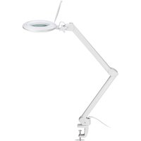 Goobay - LED-Klemm-Lupenleuchte, 10 w, 800 lm, dimmbar, weiß von Goobay