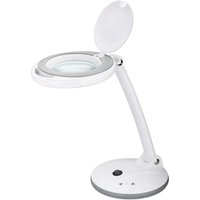 Goobay - LED-Stand-Lupenleuchte, 6 w, 450 lm, dimmbar, weiß von Goobay