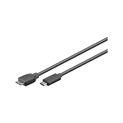 Goobay 67996 Sync & Charge Super Speed USB-C auf Micro-B 3.0 Ladekabel, 1m von goobay