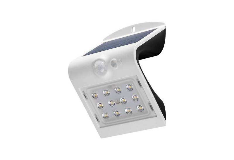 Goobay LED Solarleuchte GOOBAY Solar LED-Wandleuchte mit Bewegungsmelder, 1,5 W, weiß von Goobay