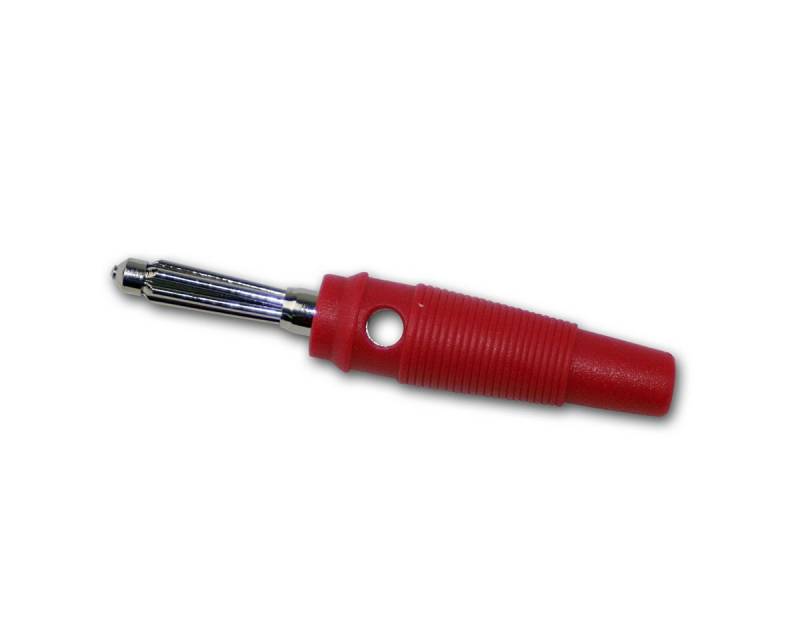 Goobay DIN-Stecker 10x Labor-Bananen-Stecker rot mit Querloch Goobay DIN-Stecker 10x Labor-Bananen-Stecker rot mit Querloch von Goobay