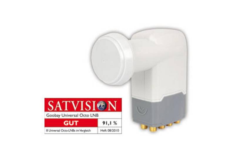 Goobay GOOBAY Universal Octo-LNB Universal-Octo-LNB Goobay GOOBAY Universal Octo-LNB Universal-Octo-LNB von Goobay