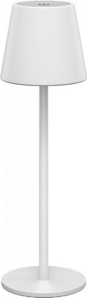 Goobay LED Dekolicht Goobay Kabellose LED-Tischleuchte, aufladbar, dimmbar, 36cm, weiß von Goobay