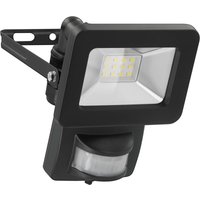 LED-Fluter mit Bewegungsmelder, 10W, 850lm, 4000K, schwarz - Goobay von Goobay