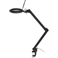 Goobay - LED-Klemm-Lupenleuchte, 10 w, 800 lm, dimmbar, schwarz von Goobay