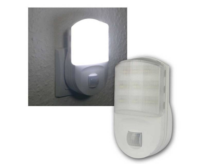 Goobay LED Nachtlicht LED-Nachtlicht mit Bewegungsmelder, kaltweiß, PIR Goobay LED Nachtlicht LED-Nachtlicht mit Bewegungsmelder, kaltweiß, PIR von Goobay