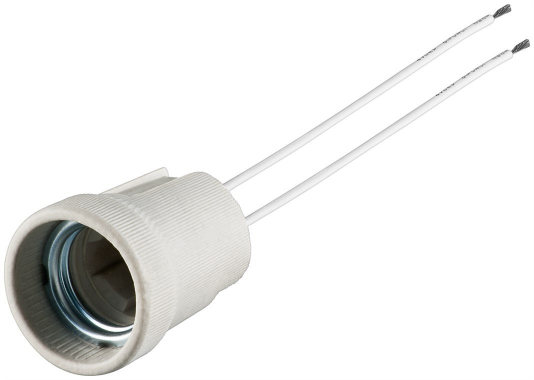Goobay Lampenfassung E27 Lampenfassung mit Zwillingslitze Weiß 0.15 m - max. 100 W/250 V (A Goobay Lampenfassung E27 Lampenfassung mit Zwillingslitze Weiß 0.15 m - max. 100 W/250 V (A von Goobay