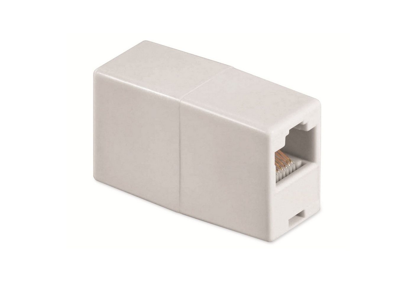 Goobay Netzwerkstecker GOOBAY Modular-Doppelkupplung, 8P8C, weiß Goobay Netzwerkstecker GOOBAY Modular-Doppelkupplung, 8P8C, weiß von Goobay