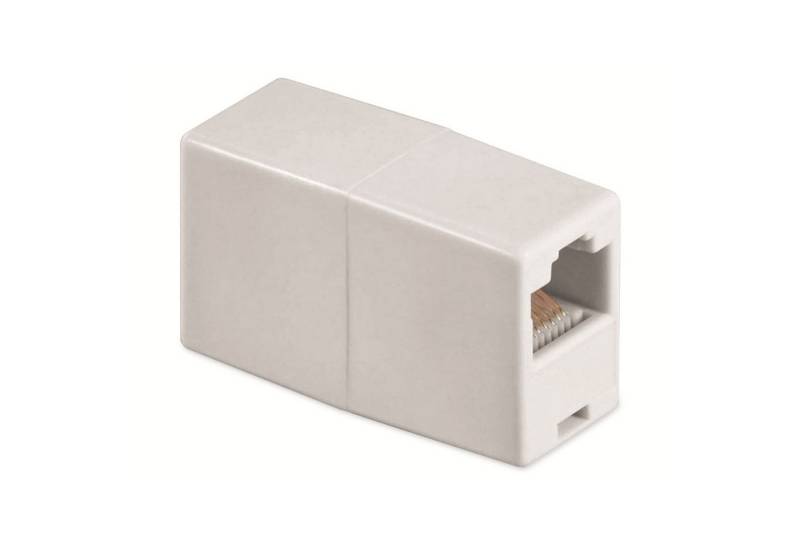 Goobay Netzwerkstecker GOOBAY Modular-Doppelkupplung, 8P8C, weiß Goobay Netzwerkstecker GOOBAY Modular-Doppelkupplung, 8P8C, weiß von Goobay