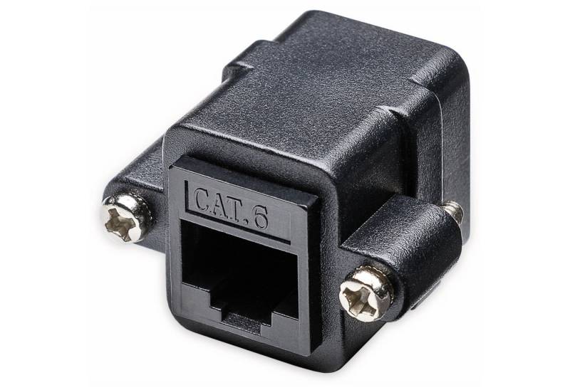 Goobay Netzwerkstecker GOOBAY RJ-45 Verbinder CAT.6, mit Montageflansch Goobay Netzwerkstecker GOOBAY RJ-45 Verbinder CAT.6, mit Montageflansch von Goobay