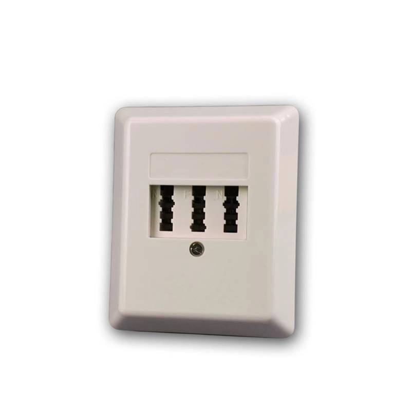 Goobay TAE Aufputzdose NFN Beige Telefonsteckdose von Goobay