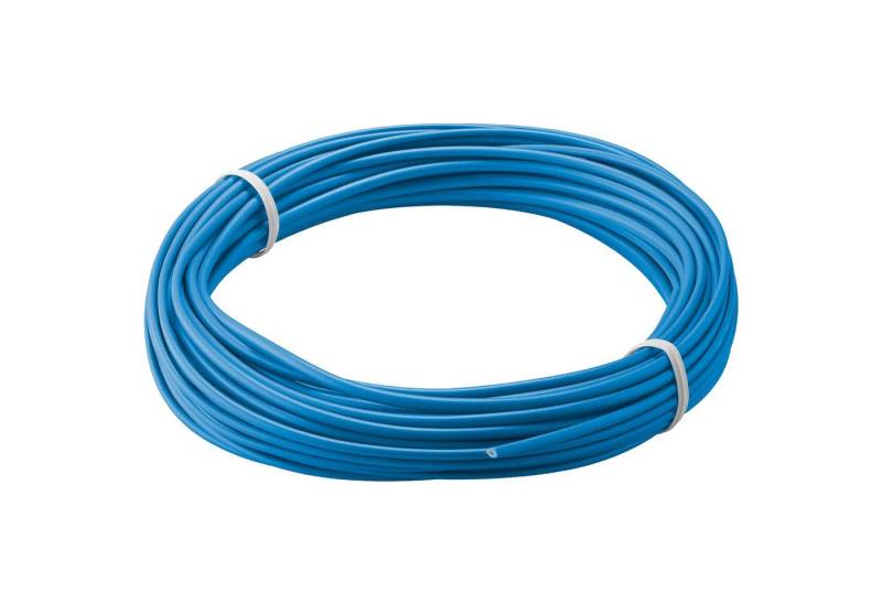Goobay Wickeldraht GOOBAY Kupferlitze 55039, 1x 0,14 mm², isoliert, 10 m, blau von Goobay
