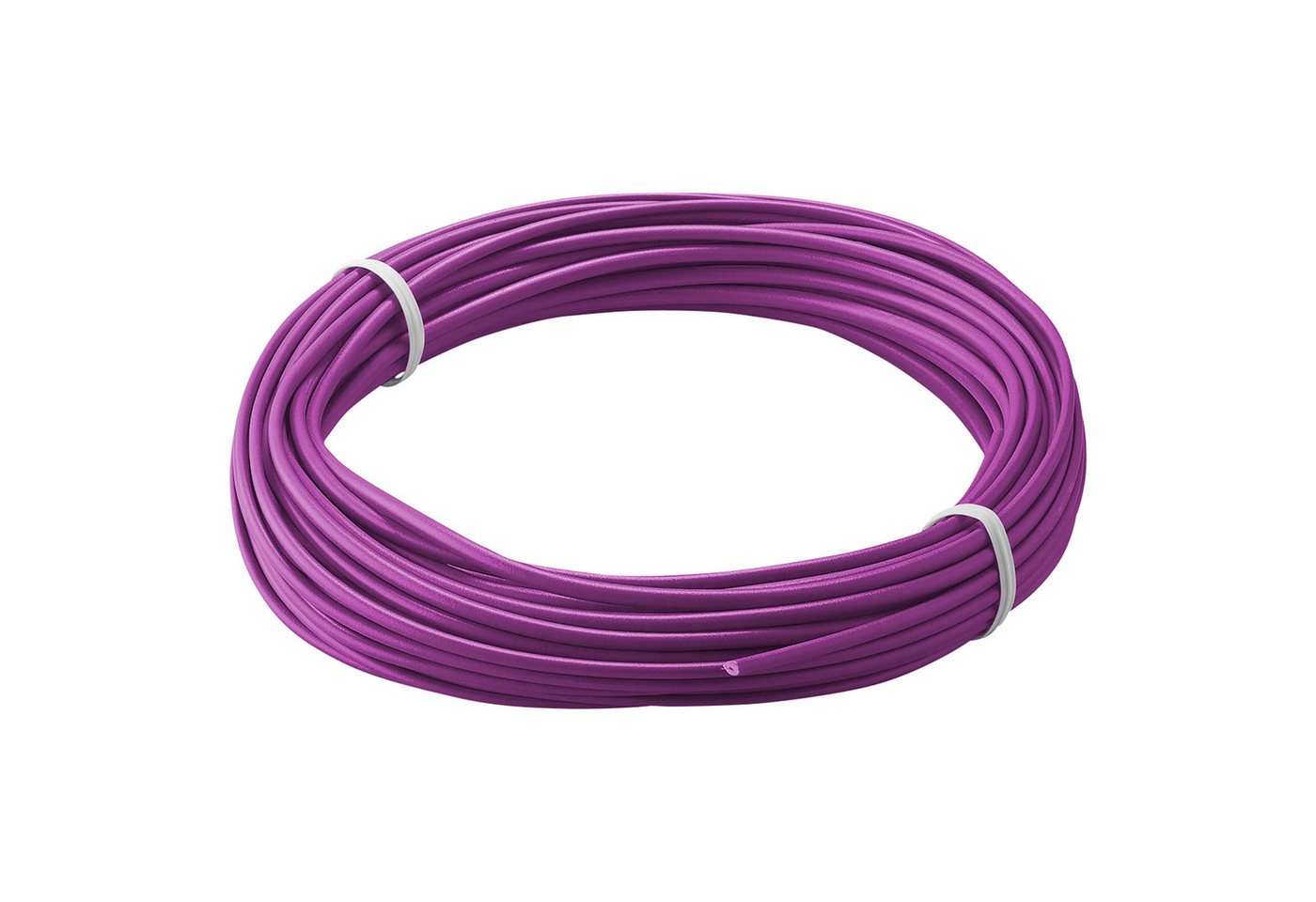Goobay Wickeldraht GOOBAY Kupferlitze 77407, 1x 0,14 mm², isoliert, 10 m, violett Goobay Wickeldraht GOOBAY Kupferlitze 77407, 1x 0,14 mm², isoliert, 10 m, violett von Goobay