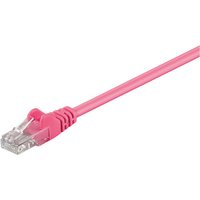 PATCH-C5U 3 mg - 3,0m Cat.5e U/UTP-Netzwerkkabel, magenta (95232) - Goobay von Goobay