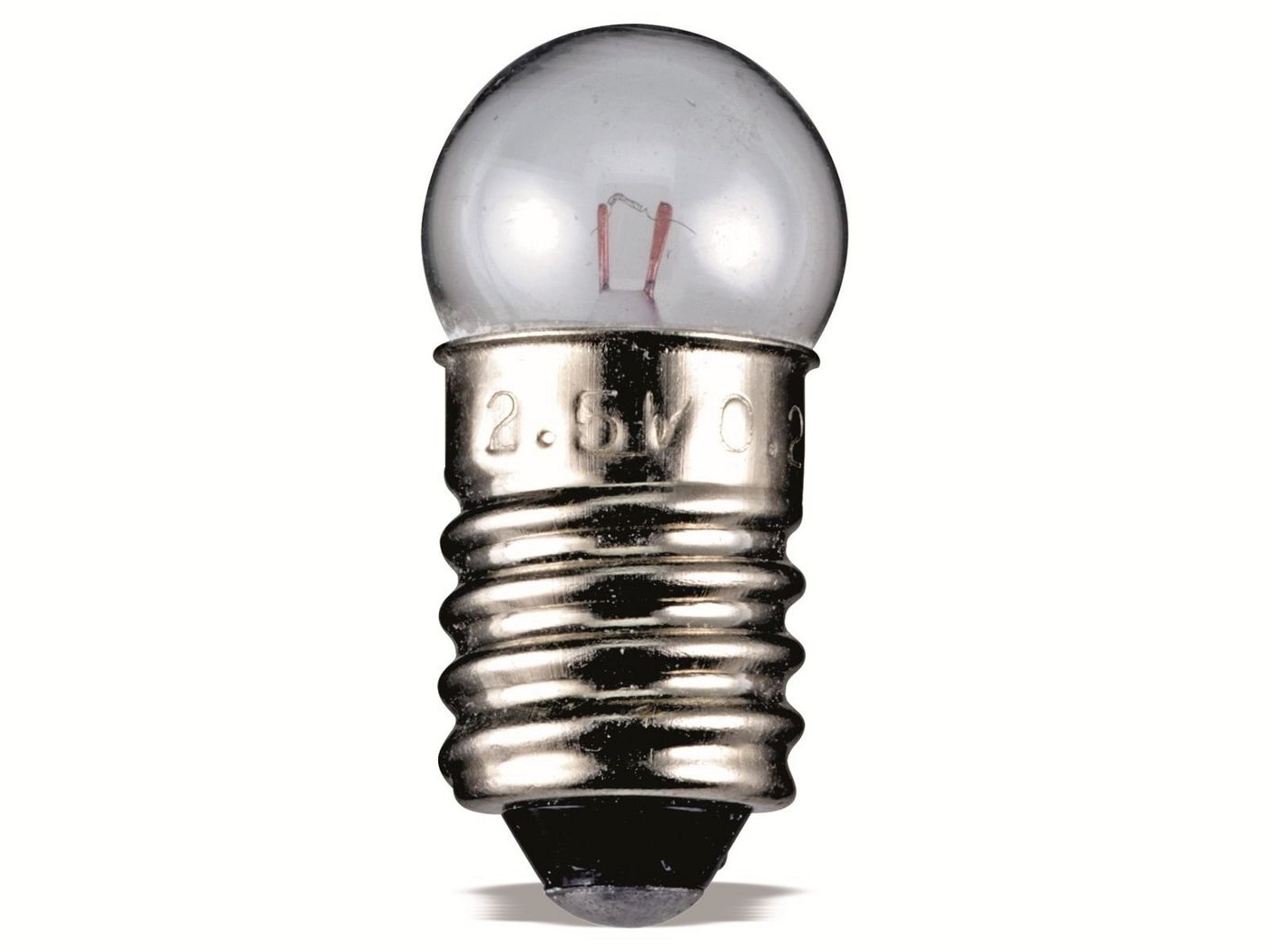 Goobay LED-Leuchtmittel GOOBAY Taschenlampenbirne, 9590, G11 Kugel, E10, 6 von Goobay