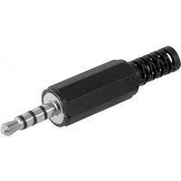 Goobay - ks K4-35 - Klinkenstecker 3,5mm, 4-polig (11578) von Goobay