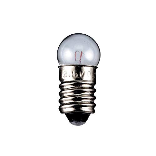 Kugelförmige Lampe E10, 11.5x24mm 12V 0.10A 1.20W von goobay