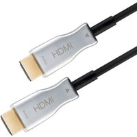 Optisches Hybrid High-Speed-HDMI™-Kabel mit Ethernet (aoc), 4K/60Hz. Kabellänge 10 m von Goobay
