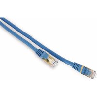 Goobay - s-impuls Netzwerkpatchkabel CAT.6 RJ45, 1:1, 0,5 m, blau von Lenco
