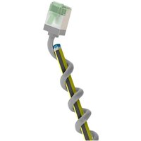 Goobay - Ultraflexibles cat 8.1 Patchkabel, slim, u/ftp, grau, extrakurze Stecker, 99,9 % sauerstofffreier Kupferleiter (ofc), lszh, TPE-Mantel, awg von Goobay